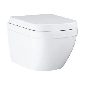 Подвесной унитаз GROHE Euro Ceramic, альпин-белый (39554000)