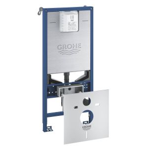 Комплект GROHE Rapid SLX 3 в 1 для подвесного унитаза: инсталляция, крепление к стене и шумоизоляция (39598000)