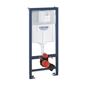 Система инсталляции Grohe Rapid SL 2 в 1 в сборе, для подвесного унитаза, монтажная высота 1,13 м (39750001)