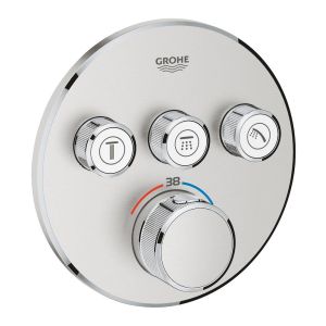 Grohtherm SmartControl Термостаты кнопочные Термостат скрытого монтажа на 3 выхода (29121DC0)