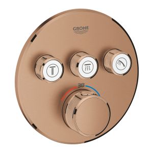 Grohtherm SmartControl Термостаты кнопочные Термостат скрытого монтажа на 3 выхода (29121DL0)