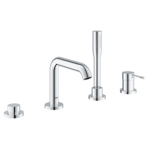 Смеситель однорычажный GROHE Essence для ванны на 4 отверстия, хром (25251001)