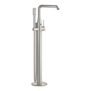 Смеситель однорычажный GROHE Essence для ванны, DN 15, напольный монтаж, суперсталь (25248DC1)