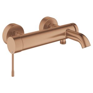 Смеситель однорычажный GROHE Essence для ванны, DN 15, теплый закат, матовый (25250DL1)