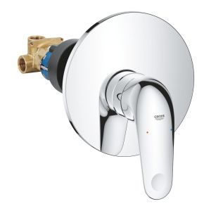 Смеситель однорычажный для душа GROHE Euroeco, DN 15, хром (32742001)