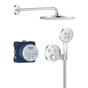 Набор для душа скрытого монтажа GROHE Grohtherm SmartControl с Rainshower Mono 310, хром (34866000)