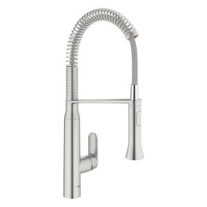 Смеситель однорычажный GROHE K7 для мойки, DN 15, суперсталь (31379DC0)