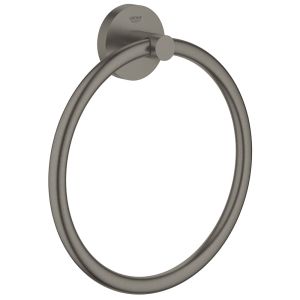 Кольцо для полотенца GROHE Essentials, тёмный графит матовый (40365AL1)