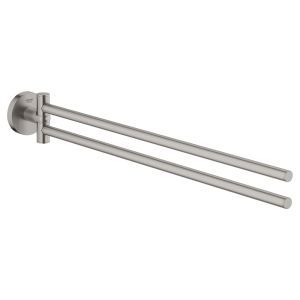 Держатель для полотенца GROHE Essentials двойной, суперсталь (40371DC1)