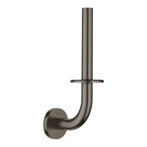 Держатель запасного рулона туалетной бумаги GROHE Essentials, темный графит матовый (40385AL1)