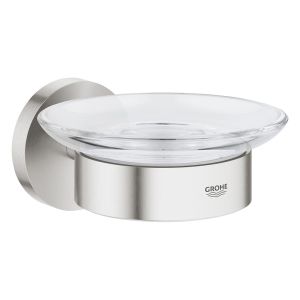 Мыльница GROHE Essentials с держателем, суперсталь (40444DC1)