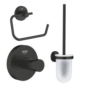 Набор аксессуаров GROHE Start для туалета, черный матовый (404KW0)