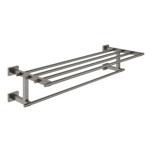 Полка для полотенец GROHE Essentials Cube, темный графит матовый (40512AL1)