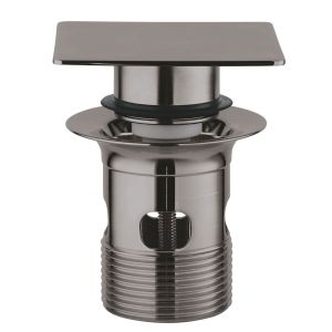 Пробка для сливного гарнитура GROHE, темный графит глянец (40565A00)