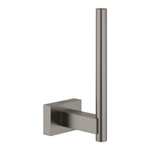 Держатель запасного рулона туалетной бумаги GROEH Essentials Cube, темный графит матовый (40623AL1)
