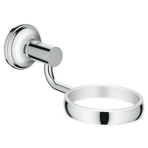 Держатель для мыльницы, стакана, дозатора жидкого мыла GROHE Essentials Authentic, хром (40652001)