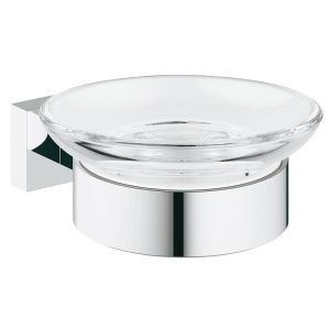Мыльница с держателем GROHE Essentials Cube, хром (40754001)