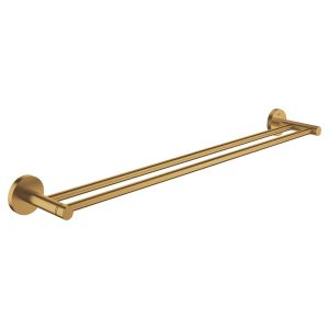 Двойной держатель для полотенца GROHE Essentials, холодный рассвет матовый (40802GN1)