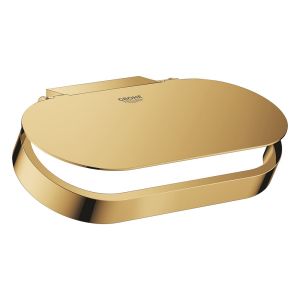 Держатель для туалетной бумаги GROHE Selection, с крышкой, холодный рассвет глянец (41069GL0)