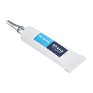 Клеевой комплект GROHE QuickGlue Set S, для продуктов для душа: 1 клей, 1 спиртовая салфетка, 1 монтажный шаблон для душевой штанги (41247000)
