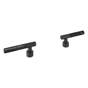 Рукоятки-стики GROHE Atrio Private Collection из кварцевого камня Vanilla Noir Caesarstone, черный (48459KF0)