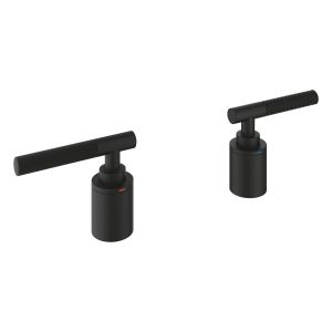 Рукоятки-стики GROHE Atrio Private Collection рифленые, черный (48651KF0)
