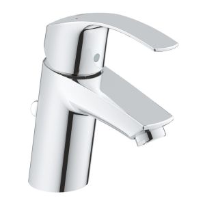 Смеситель для раковины GROHE Eurosmart New с донным клапаном, размер S, хром (23788002)