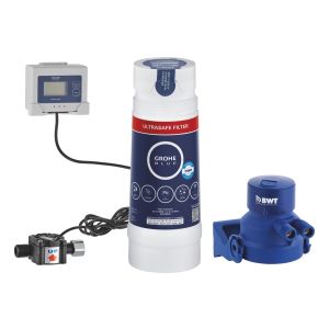 Комплект фильтра GROHE Blue, UltraSafe, с головкой и счётчиком воды (40876000)