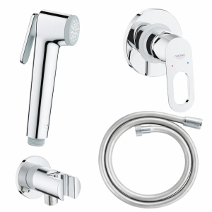 Готовое решение GROHE BauLoop для гигиенического душа скрытого монтажа, хром (129189)